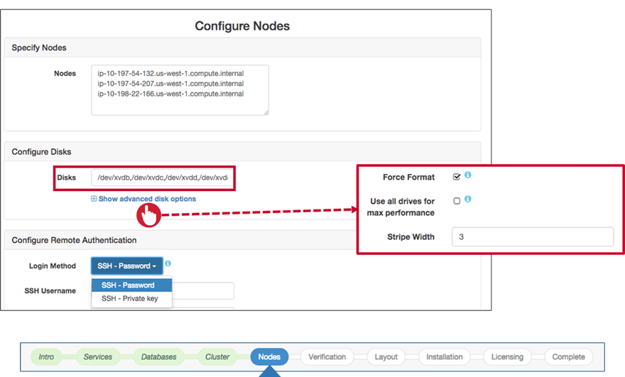 Configure Disks